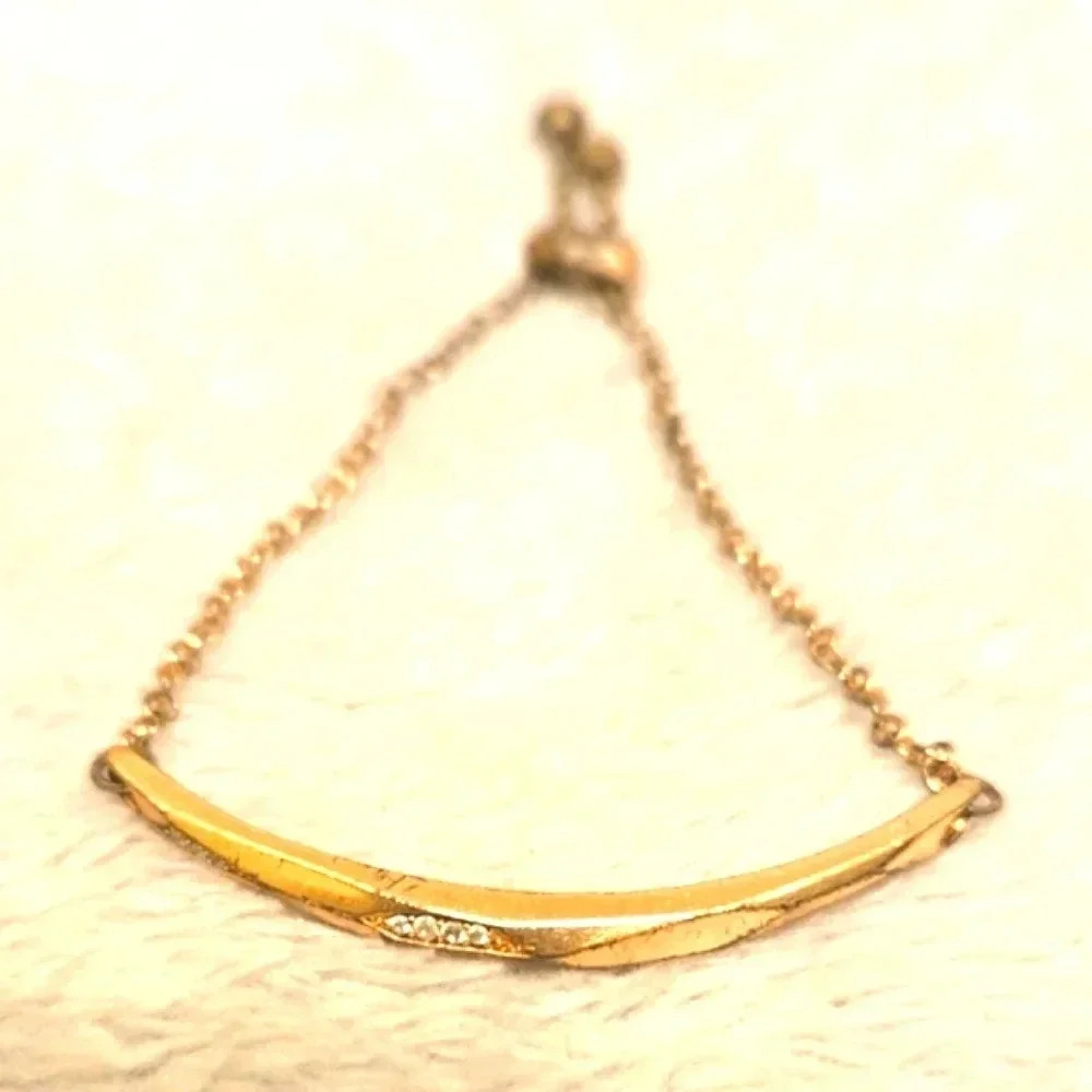 #342 Kendra Scott Angela Adjustable Gold tone Bracelet